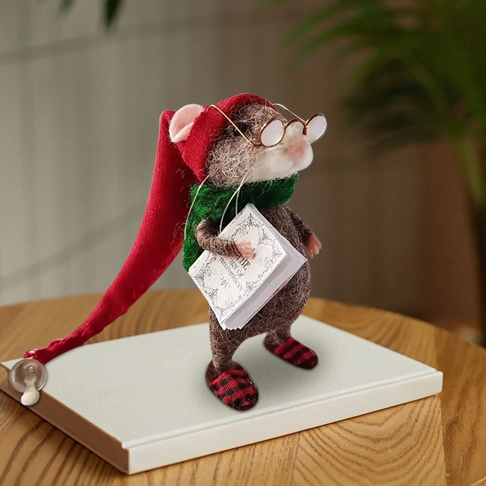 Charming Mouse Needle Felting Craft Kit for Seasonal Fun