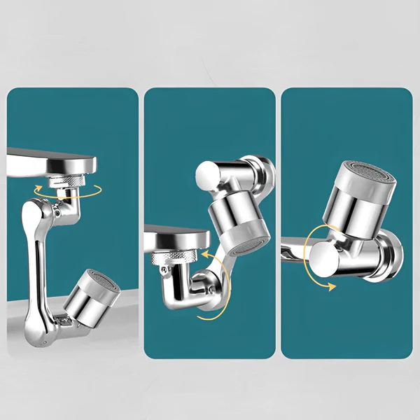 Versatile AquaFlow Faucet - Enhance Your Kitchen Experience