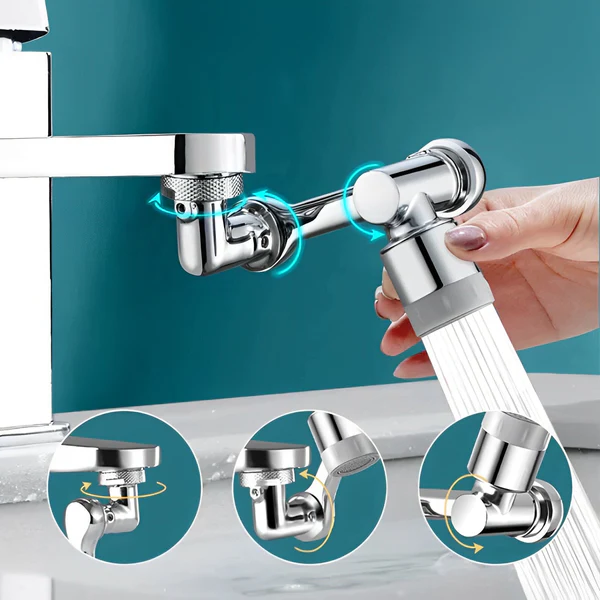 Versatile AquaFlow Faucet - Enhance Your Kitchen Experience