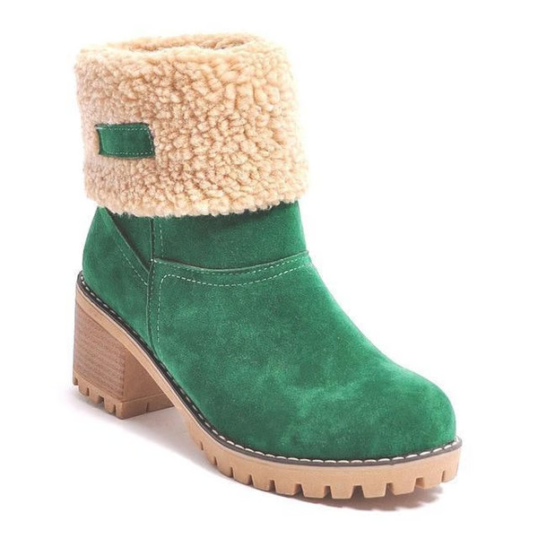 Chic Heeled Winter Boots for Women | Cozy & Trendy Footwear