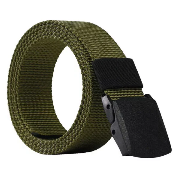 Durable Adjustable Canvas Belts for Outdoor & Tactical Use