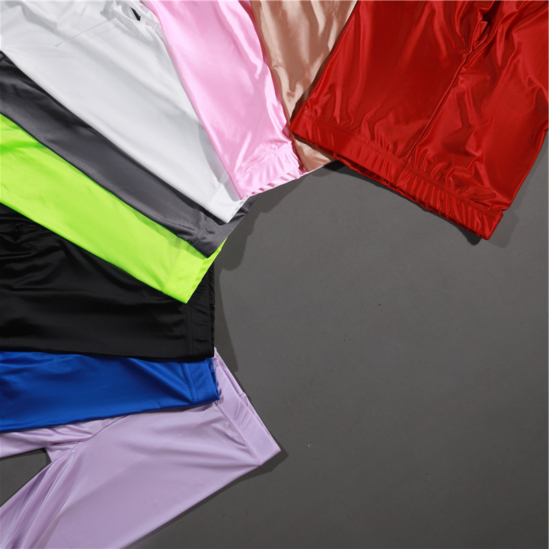 Elegant High-Waisted Glossy Leggings for Every Occasion
