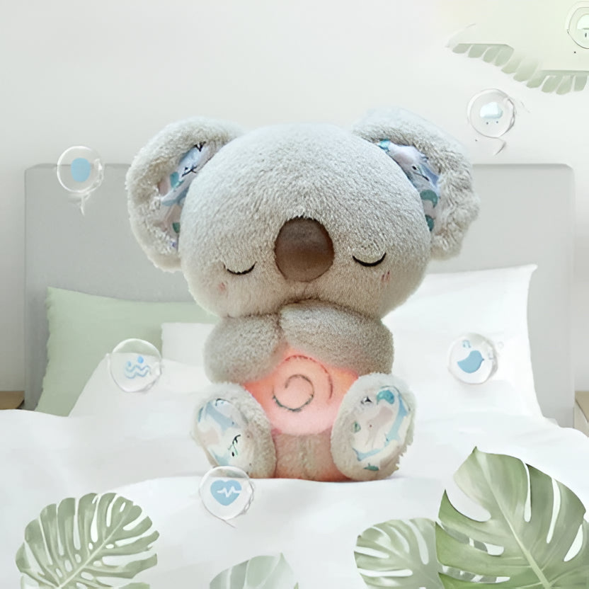 Calm Companion Plush Toy with Soothing Sounds and Lights