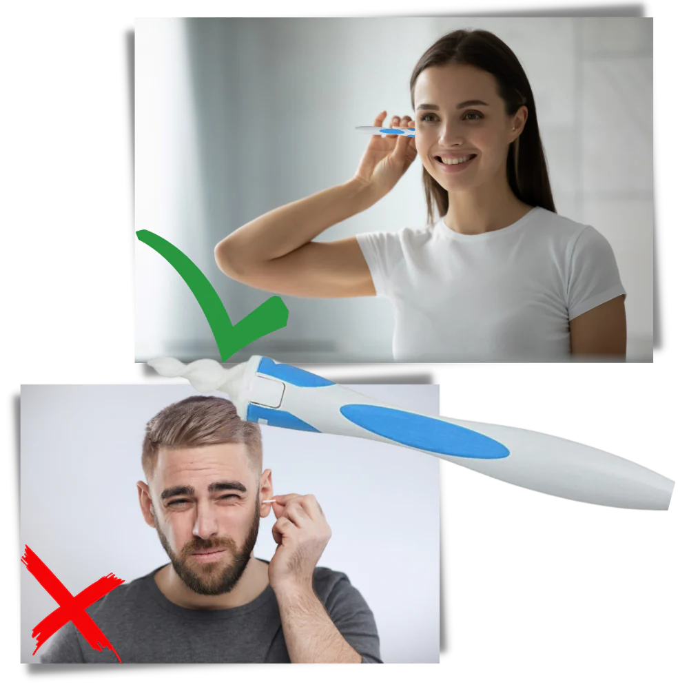 Silicone Ear Wax Removal Spiral Tool