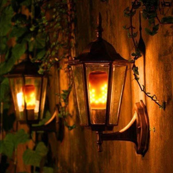 Realistic LED Flame Light Bulb for Ambiance