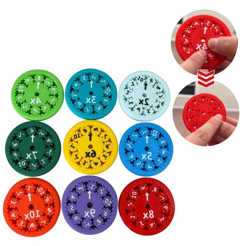 Engaging Math Learning Spinners for Fun and Focus