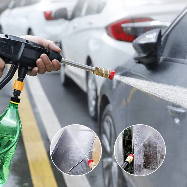 Wireless High-Pressure Water Sprayer for Outdoor Cleaning