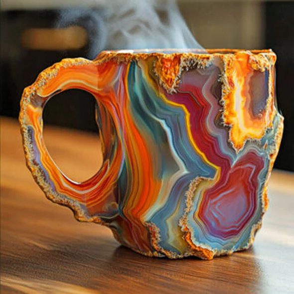 Charming Crystal-Infused Coffee Mugs for Everyday Use