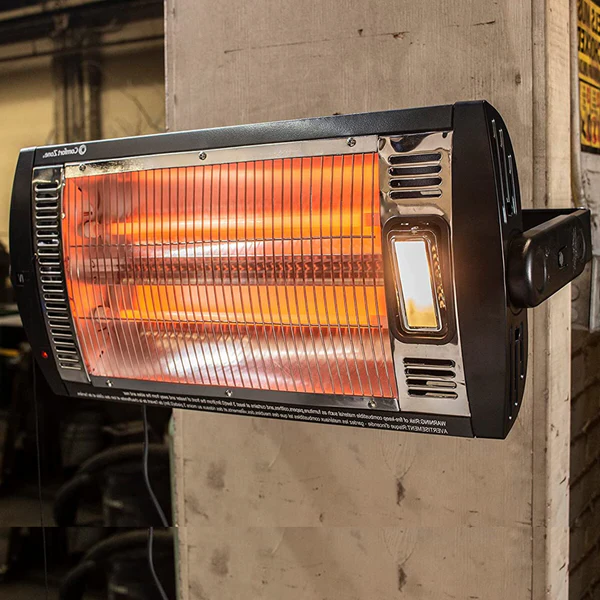 Versatile Wall-Mounted Infrared Heater for Outdoor Comfort