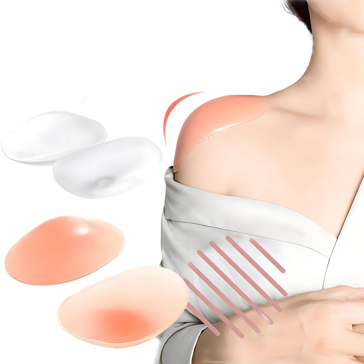 Invisible Comfort Shoulder Enhancers for Effortless Style