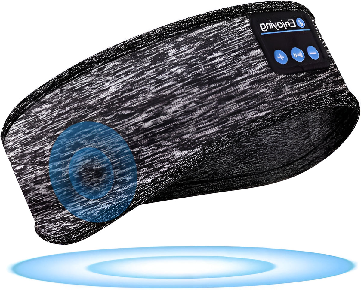 Dual-Function Bluetooth Sleep Headband for Rest and Activity
