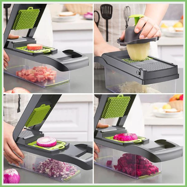 Versatile Kitchen Veggie Prep Tool