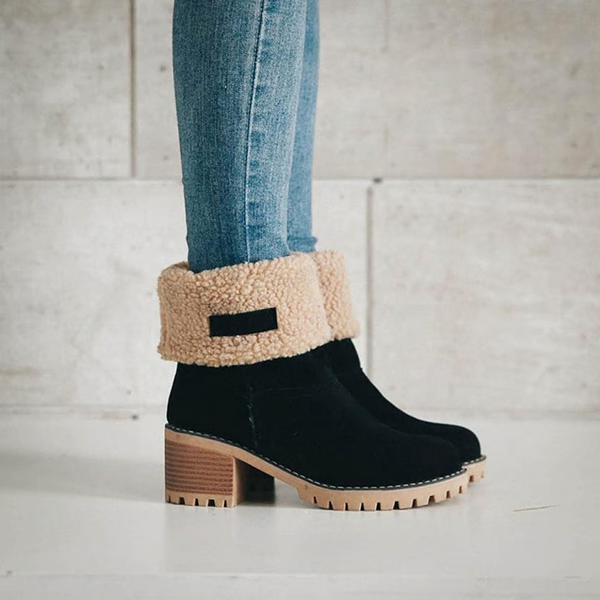Chic Heeled Winter Boots for Women | Cozy & Trendy Footwear