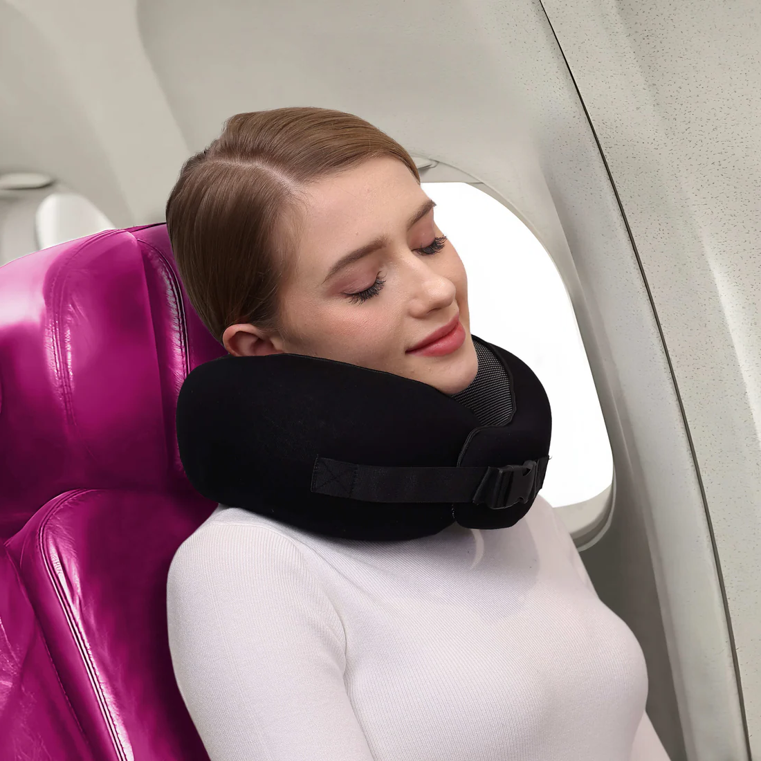 Comfort Travel Pillow for Neck Support and Relaxation