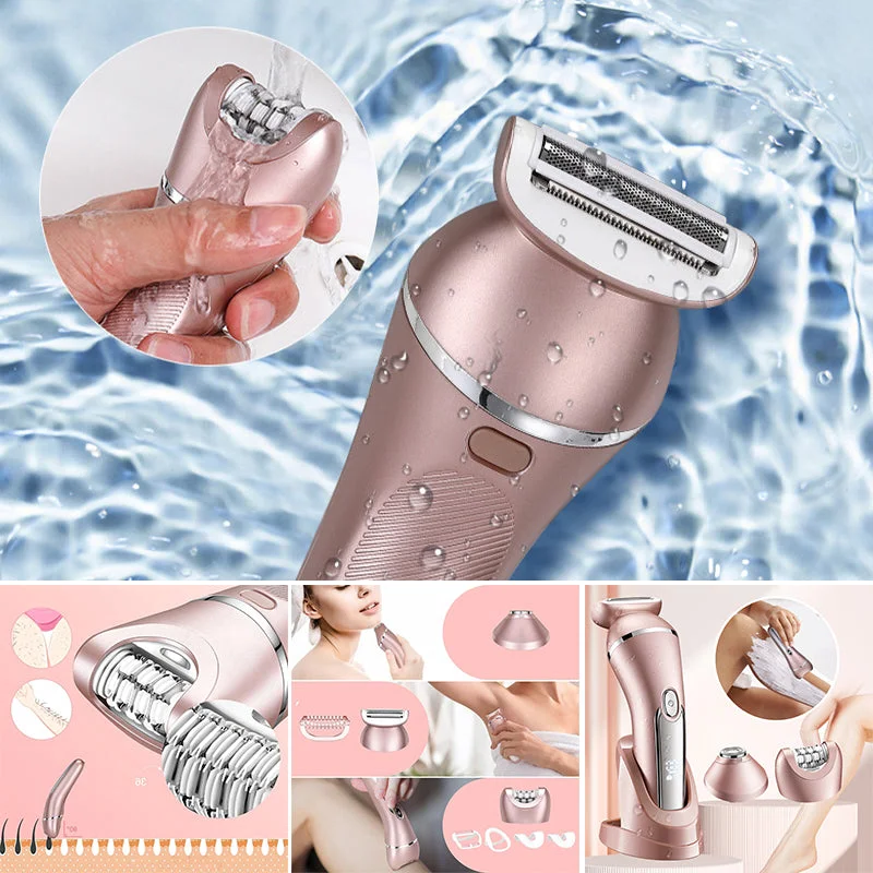 All-in-One Waterproof Electric Razor for Women