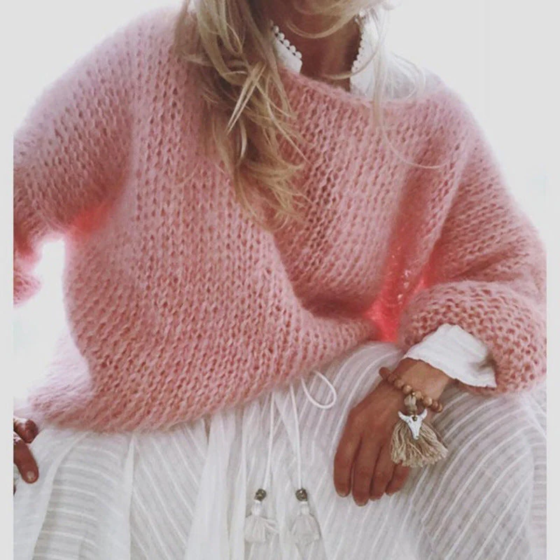 Chic Merino Wool Sweater for Effortless Elegance