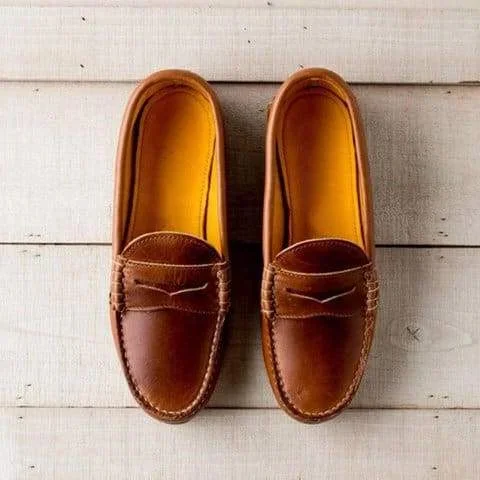 Chic Women’s Classic Low Heel Slip-On Loafers