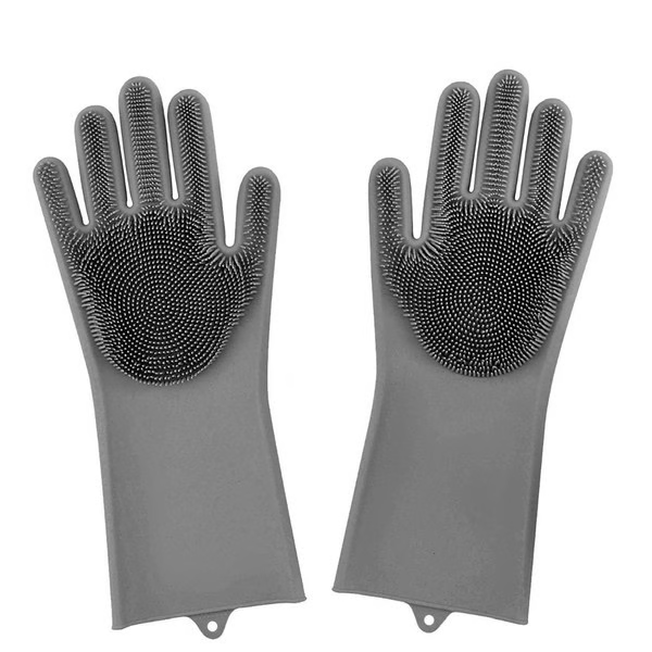 SmartScrub Silicone Cleaning Gloves - Reusable Dishwashing Essential