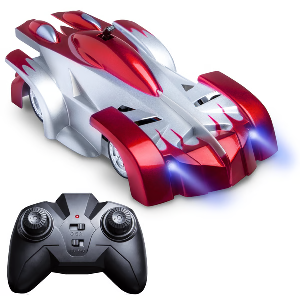 Gravity-Defying Remote-Control Wall Racer