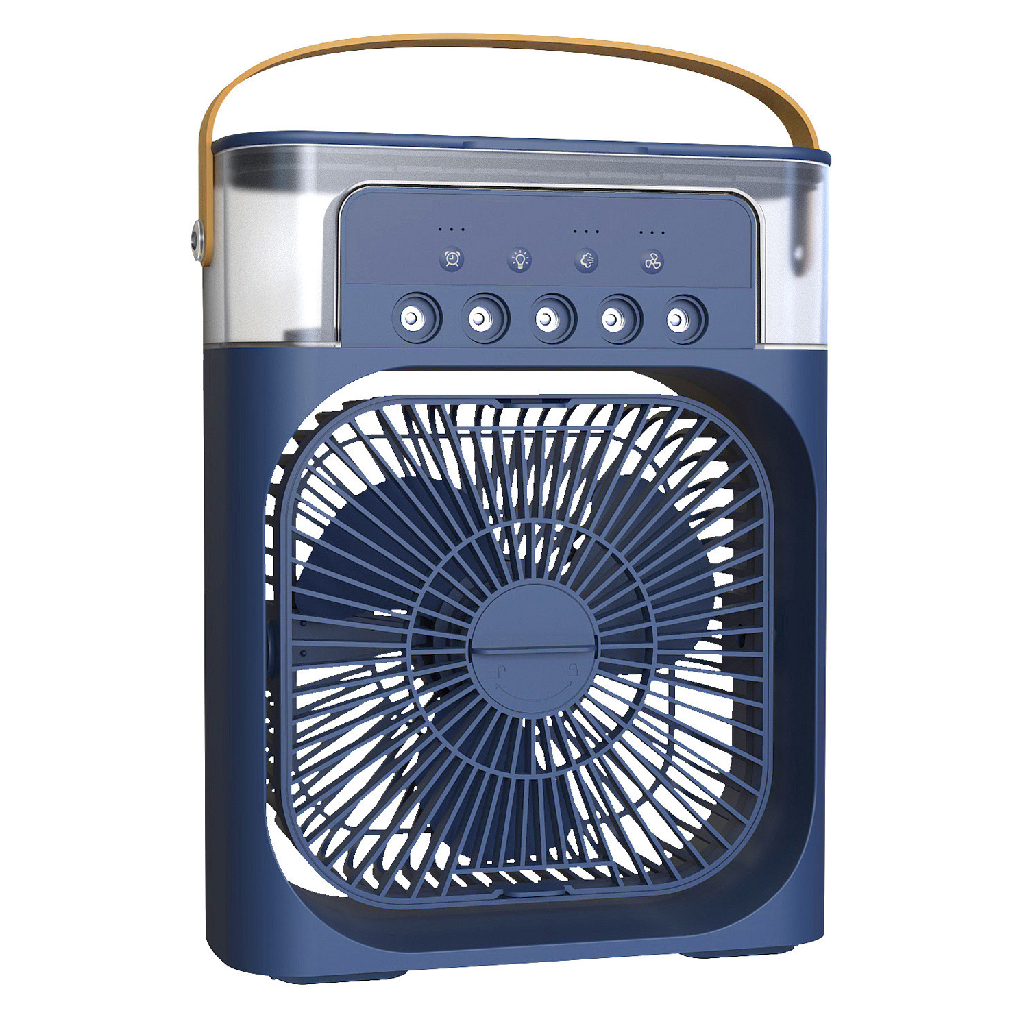 Compact Multi-Function Air Cooler with Humidifying Spray