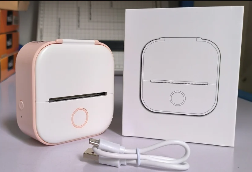 Compact Smart Label Printer for Home and Study
