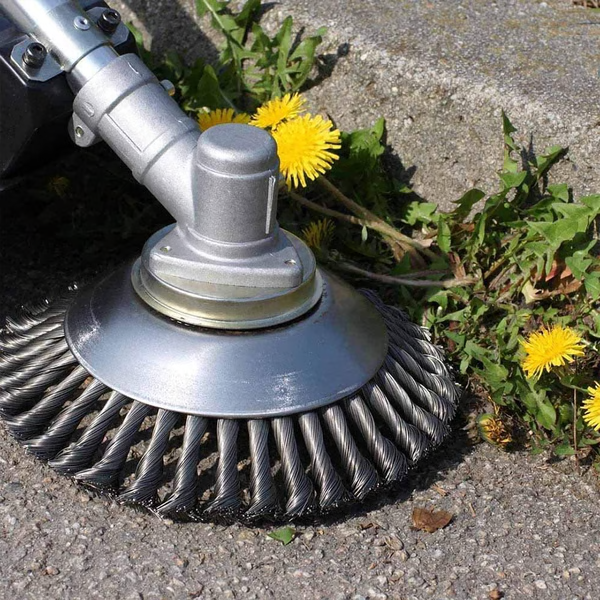 Premium Steel Brush Trimmer for Effortless Yard Care
