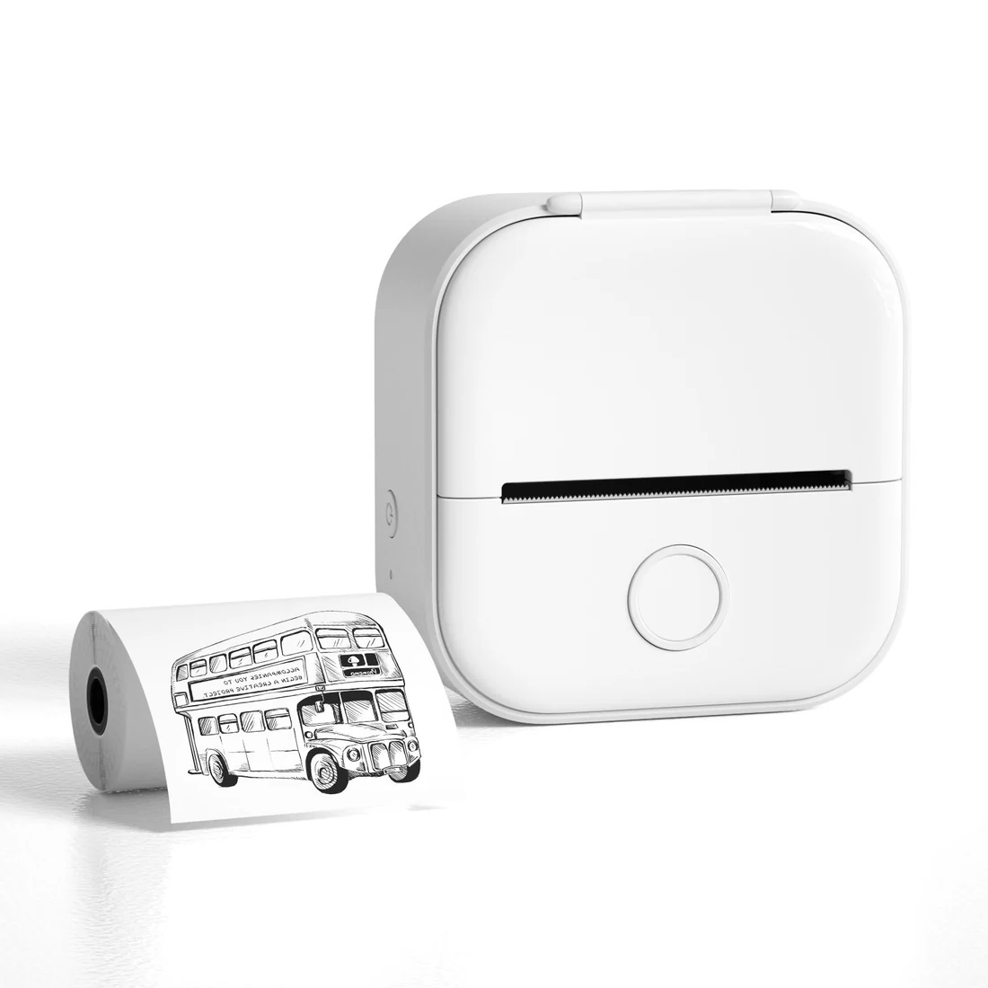 Compact Smart Label Printer for Home and Study