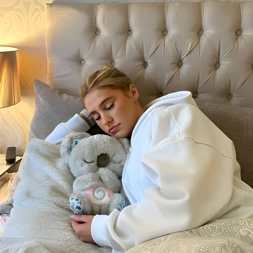 Calm Companion Plush Toy with Soothing Sounds and Lights