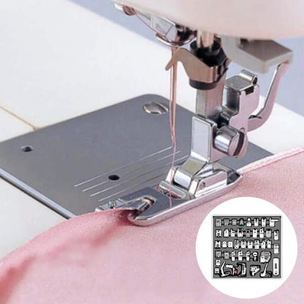 Comprehensive 42-Piece Sewing Foot Collection