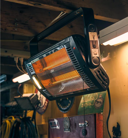 Versatile Wall-Mounted Infrared Heater for Outdoor Comfort