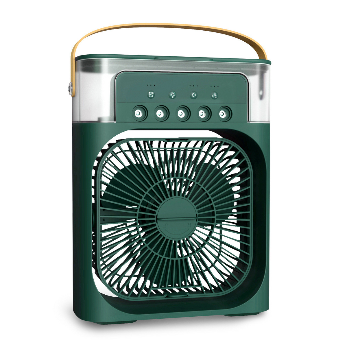 Compact Multi-Function Air Cooler with Humidifying Spray
