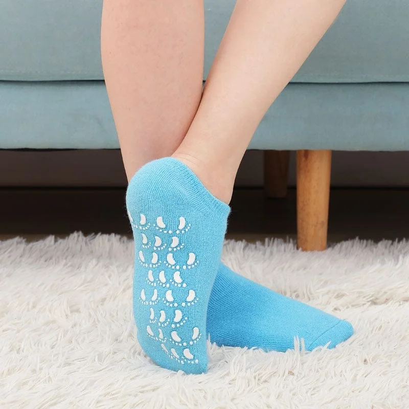 Revitalizing Foot Treatment Socks with Moisture Gel