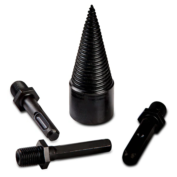 PowerSplit Drill Bit for Effortless Log Splitting