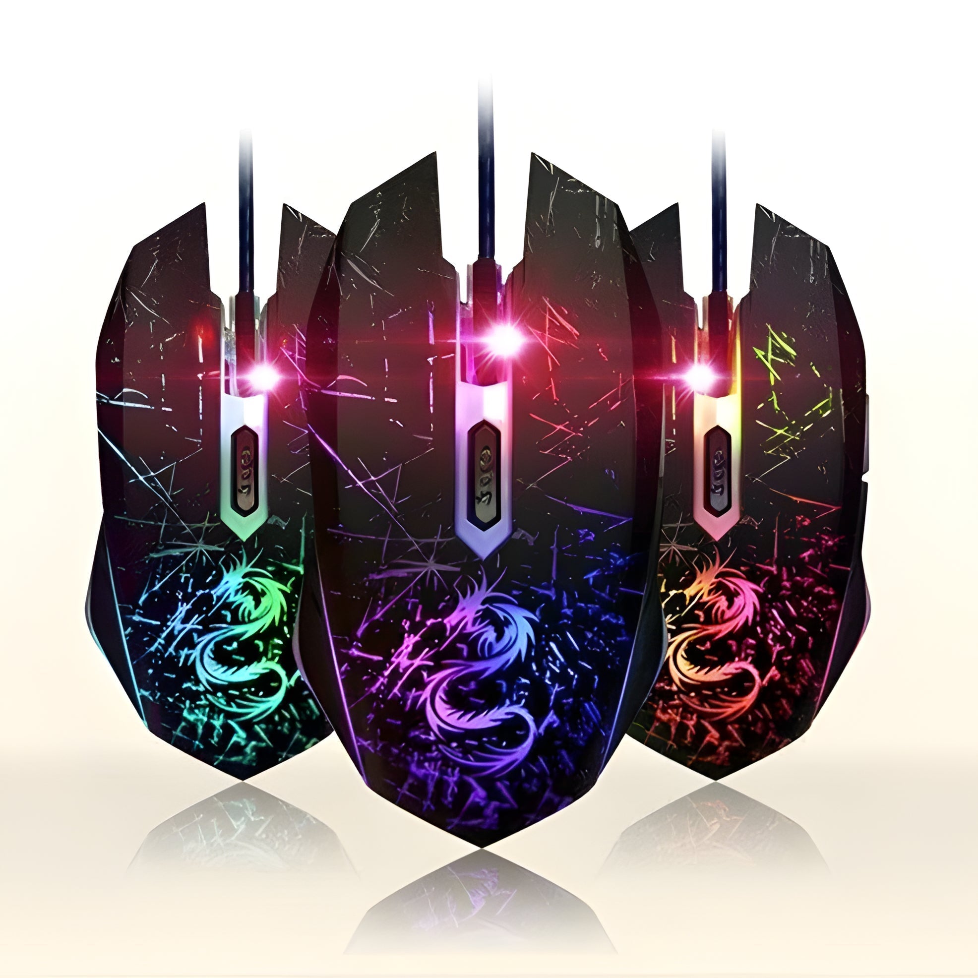 Inferno Fury Gaming Mouse - 3200 DPI Precision