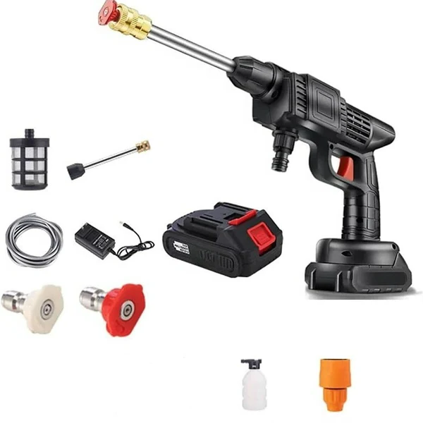 Wireless High-Pressure Water Sprayer for Outdoor Cleaning