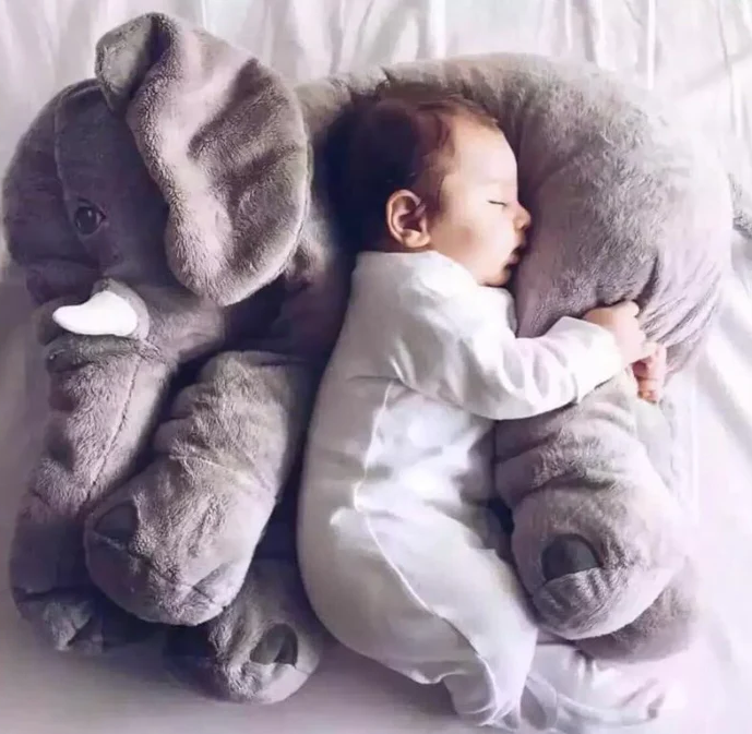 Cherished Companion Elephant Plush Pillow