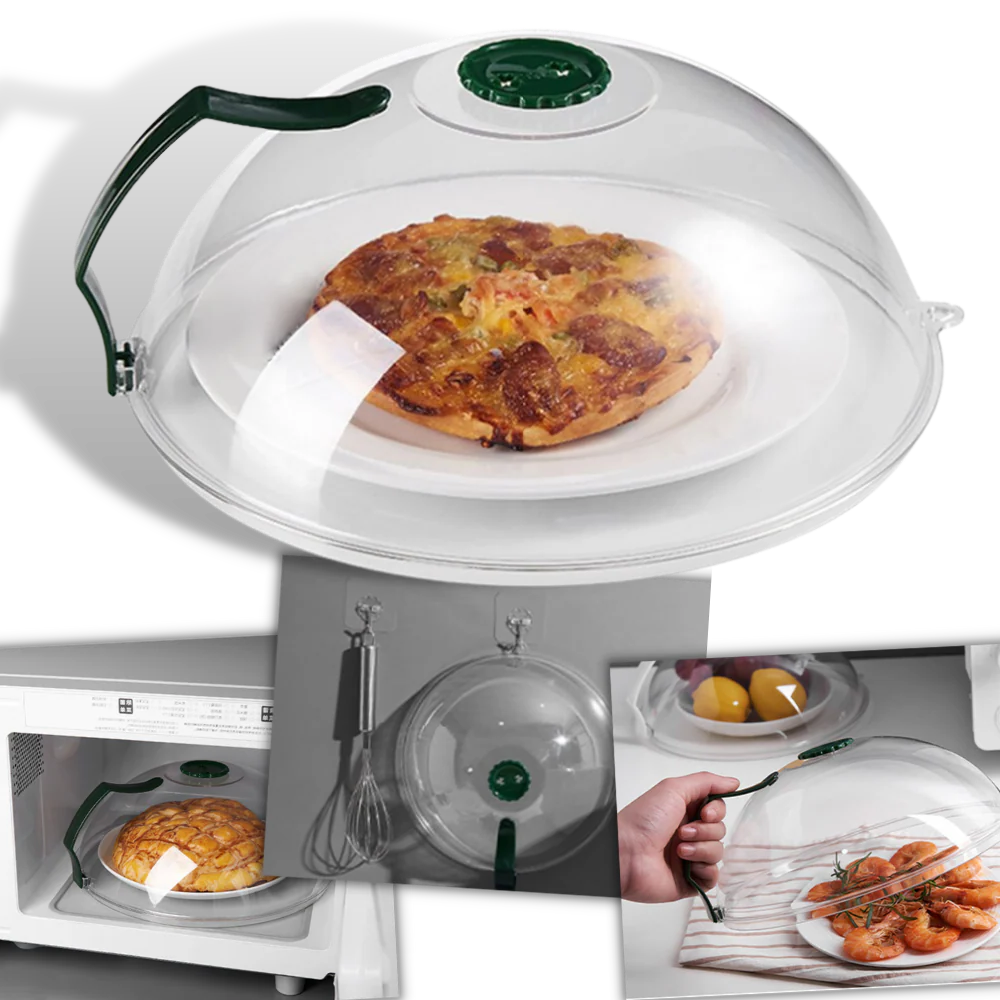 SplashGuard Microwave Shield for Clean Cooking