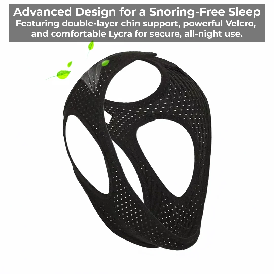 Comfortable Snoring Prevention Chin Strap for Better Sleep