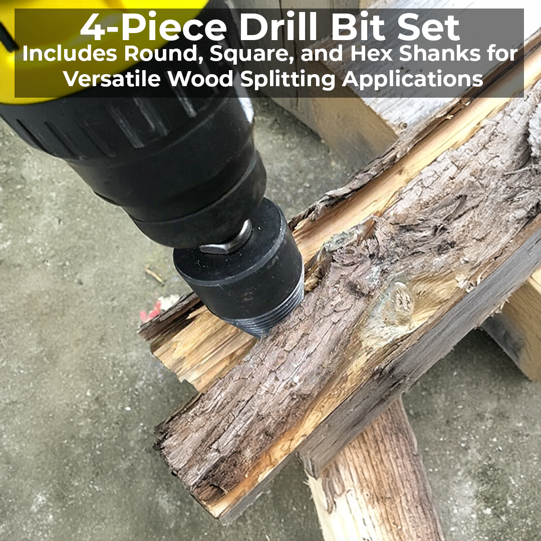 Effortless Wood Splitting Drill Bit for Fast Results