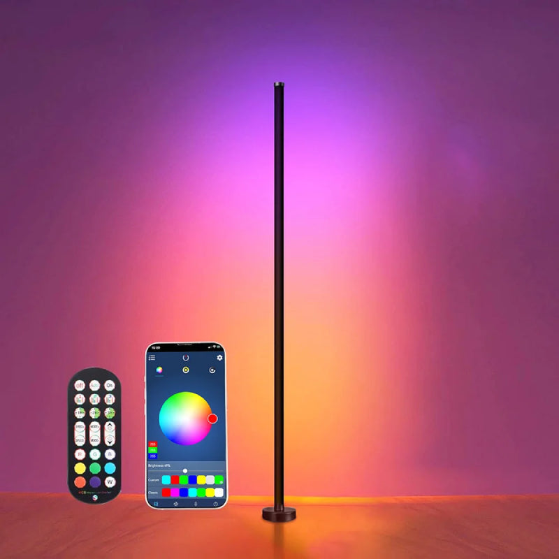 ColorSync Smart Floor Lamp with Bluetooth Control