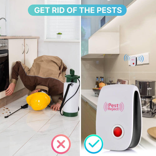 Eco-Friendly Ultrasonic Pest Deterrent Device