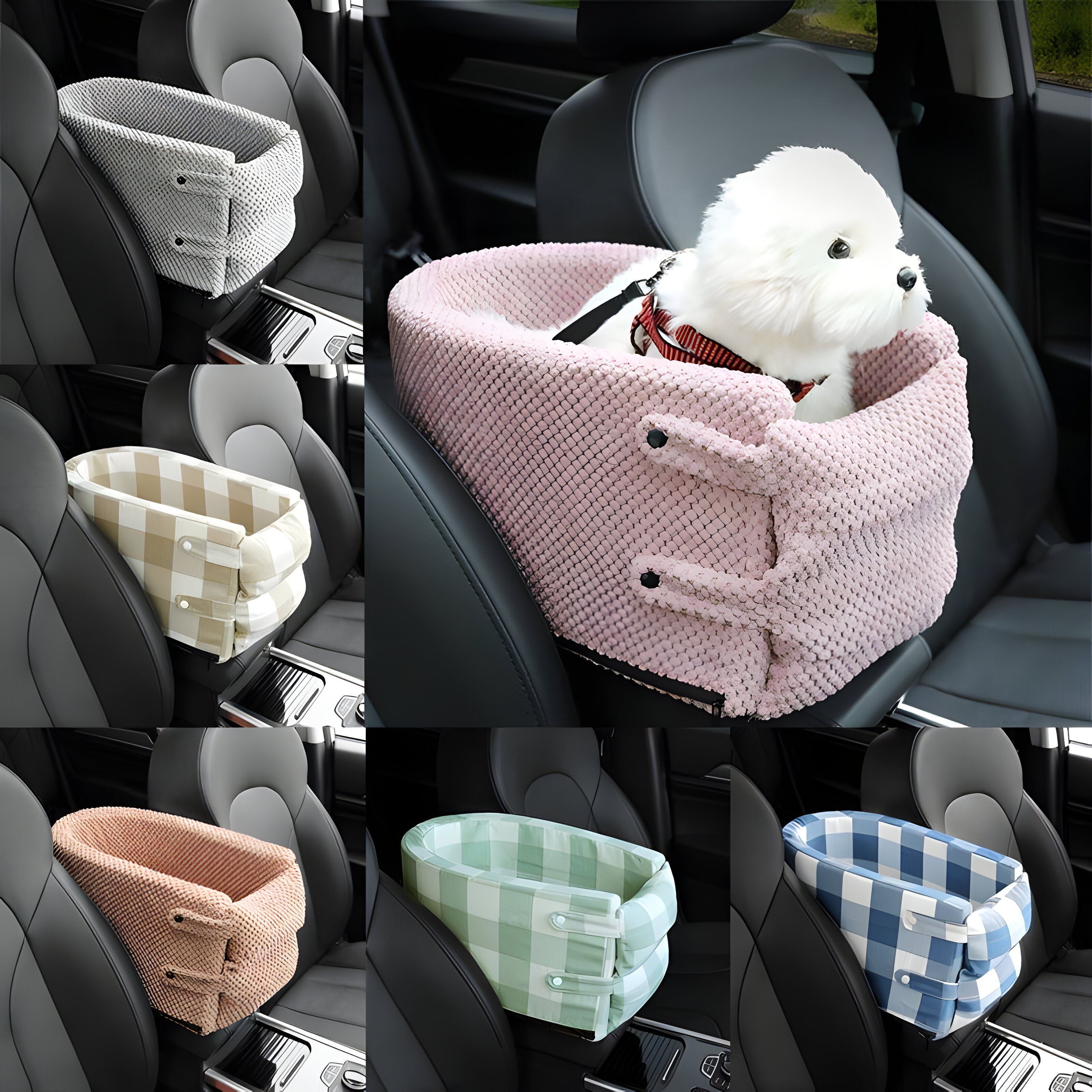 Cozy Car Companion Seat for Small Pets