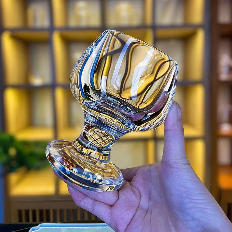 Elegant Quartz Goblet for Wellness and Style