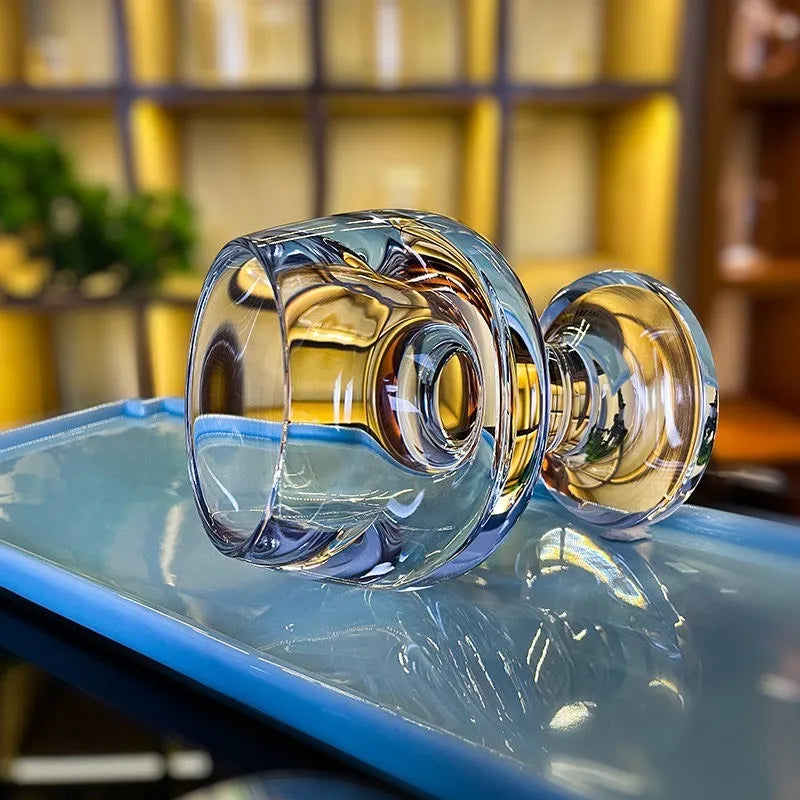Elegant Quartz Goblet for Wellness and Style