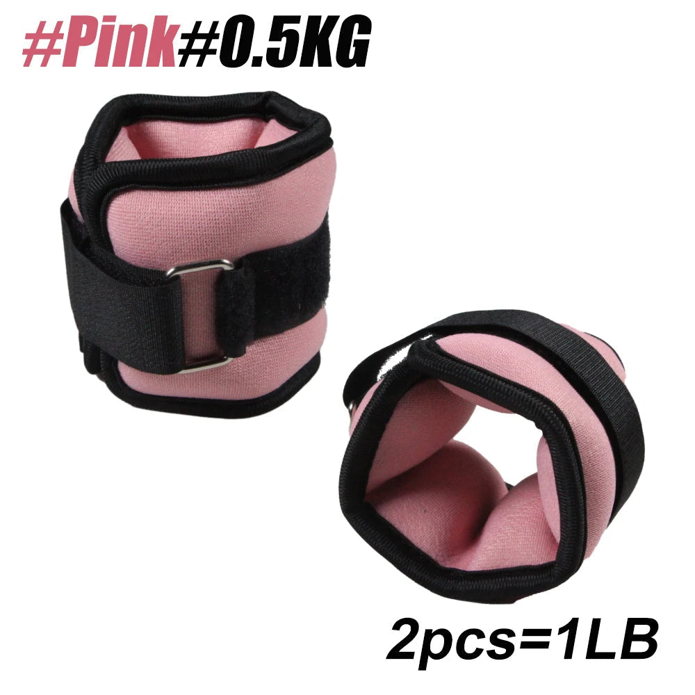 Versatile Adjustable Weights for Ankle and Wrist Support