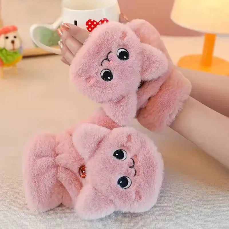 Cozy Critter Fingerless Hand Warmers
