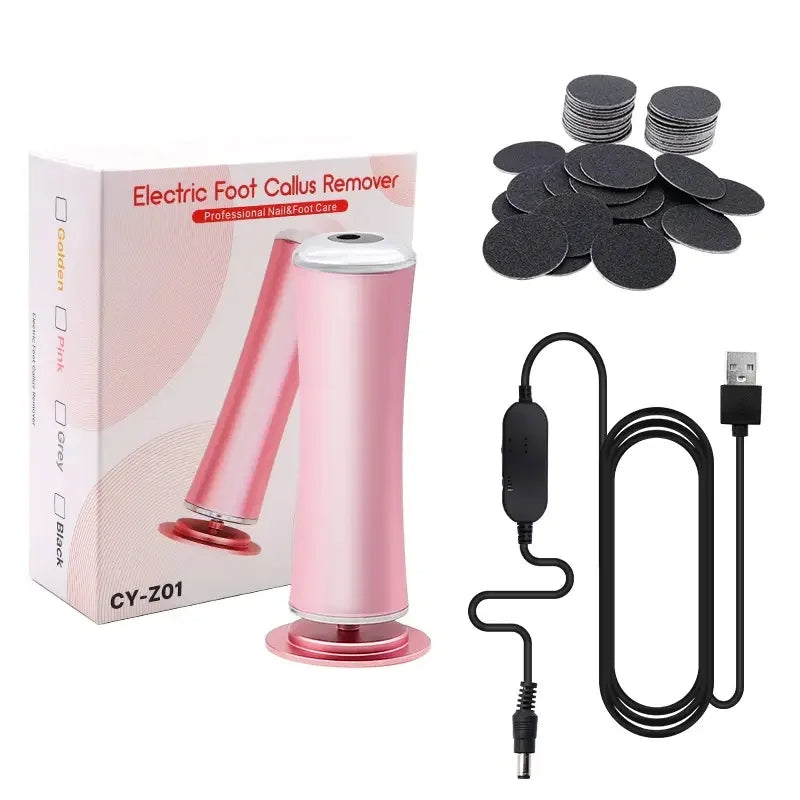 Professional Electric Foot Care System for Smooth Feet