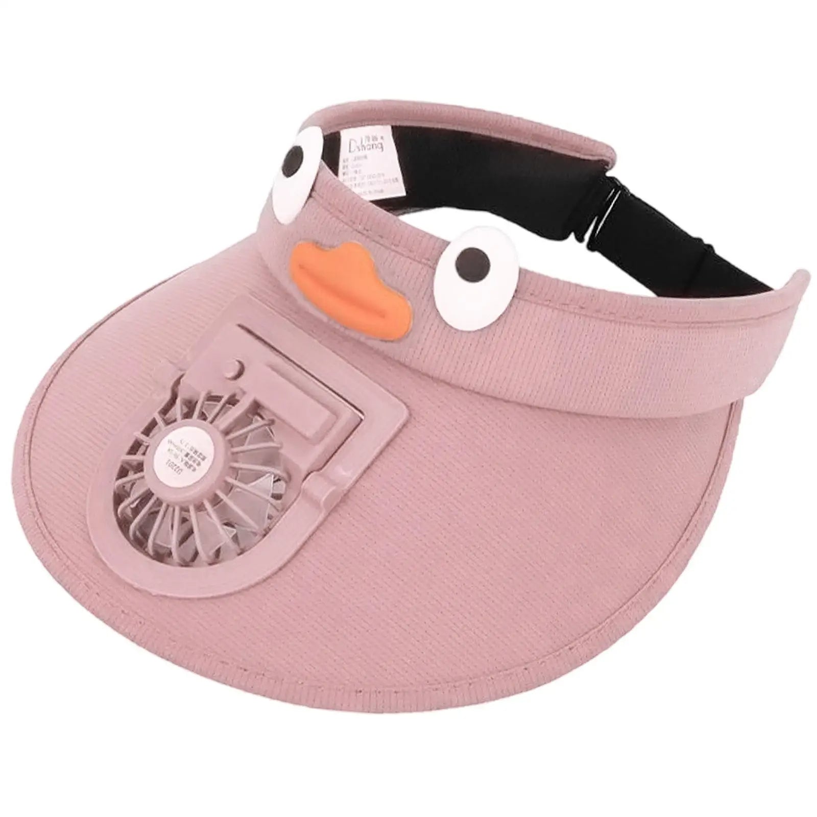 Kids' Sun Shield Hat with Built-In Cooling Fan