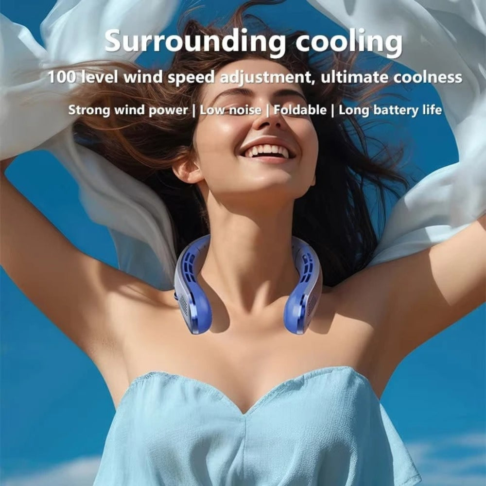 Hands-Free Neck Cooling Fan - The Ultimate Summer Companion