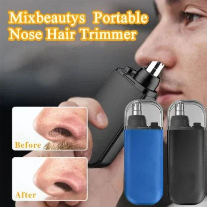 Compact Rechargeable Nose Hair Groomer - Effortless Precision Anywhere